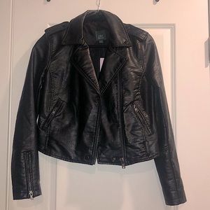 Target leather jacket
